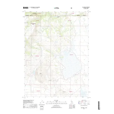 2018 Map of Lake Annie, 2018 Print