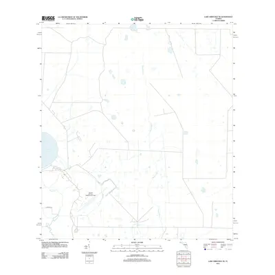 2012 Map of Lake Arbuckle NE, 2012 Print