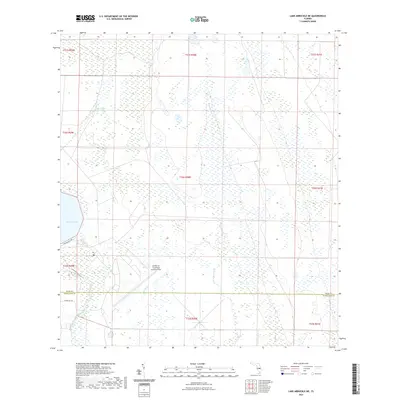 2021 Map of Lake Arbuckle NE, 2021 Print