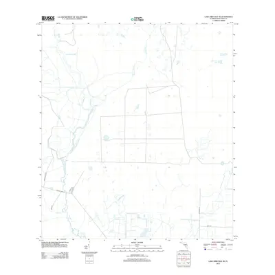 2012 Map of Lake Arbuckle SE, 2012 Print