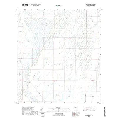 2018 Map of Lake Arbuckle SE, 2018 Print