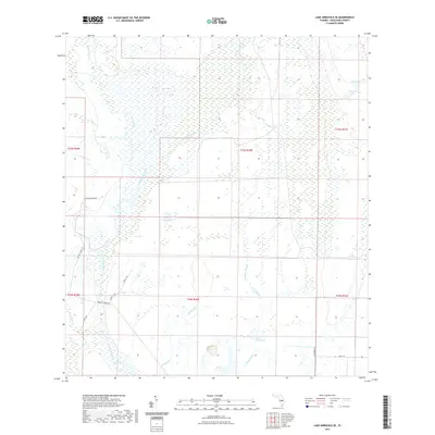 2021 Map of Lake Arbuckle SE, 2021 Print
