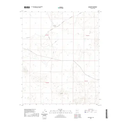 2020 Map of Lake Armijo, 2020 Print