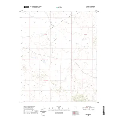 2023 Map of Lake Armijo, 2023 Print
