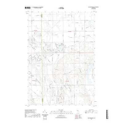 2019 Map of Lake Arrowhead, 2019 Print