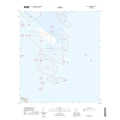2018 Map of Lake Athanasio, 2018 Print