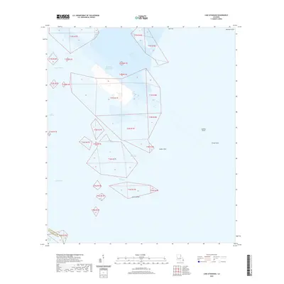 2020 Map of Lake Athanasio, 2020 Print
