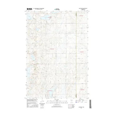 2016 Map of Lake Beauty, 2016 Print