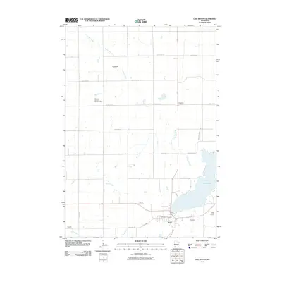 2010 Map of Lake Benton, 2010 Print