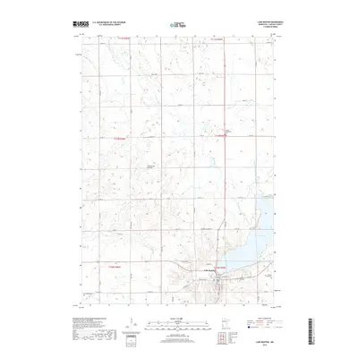 2019 Map of Lake Benton, 2019 Print