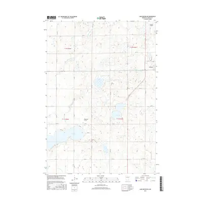 2016 Map of Lake Benton NE, 2016 Print
