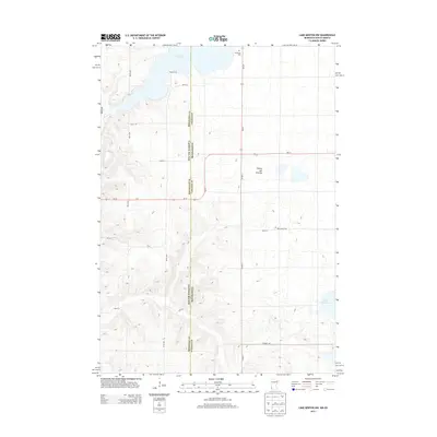 2013 Map of Lake Benton NW, 2013 Print