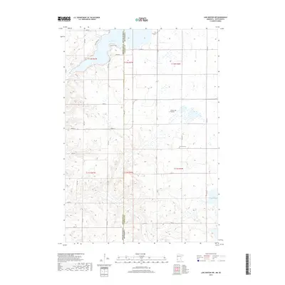 2019 Map of Lake Benton NW, 2019 Print