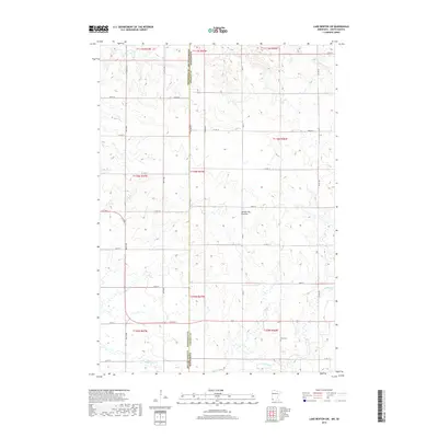 2019 Map of Lake Benton SW, 2019 Print