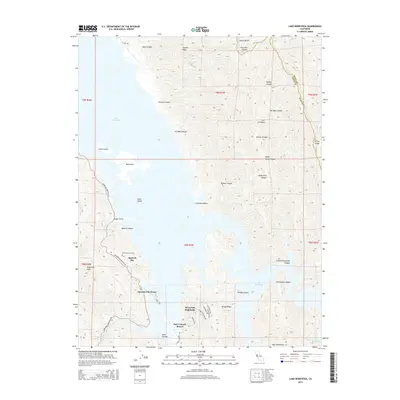 2015 Map of Lake Berryessa, 2015 Print