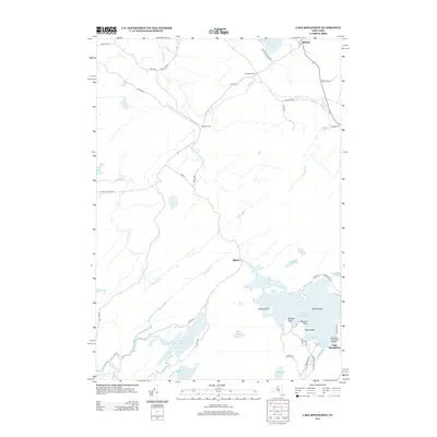 2013 Map of Lake Bonaparte, 2013 Print