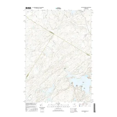 2016 Map of Lake Bonaparte, 2016 Print