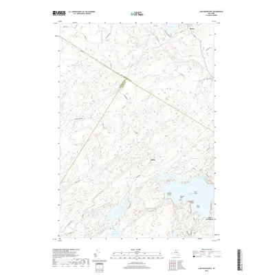 2019 Map of Lake Bonaparte, 2019 Print