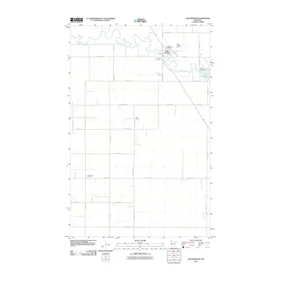 2010 Map of Lake Bronson, 2010 Print