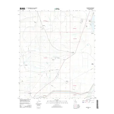 2015 Map of Lake Bruin, 2015 Print