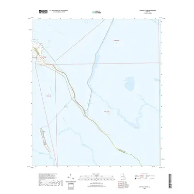 2020 Map of Lake Bully Camp, 2020 Print
