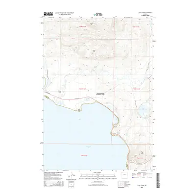 2015 Map of Lake Butte, 2015 Print