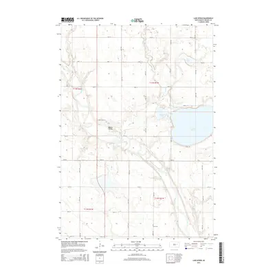 2015 Map of Lake Byron, 2015 Print