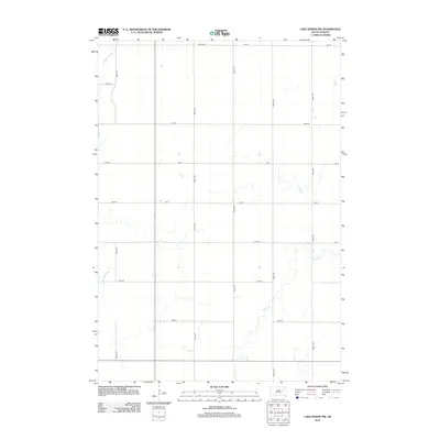 2012 Map of Lake Byron NW, 2012 Print