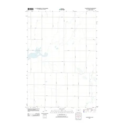 2012 Map of Lake Byron SE, 2012 Print