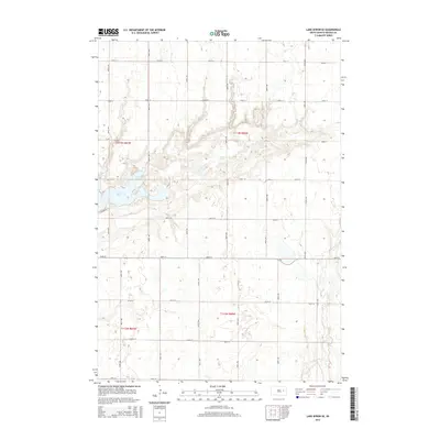 2015 Map of Lake Byron SE, 2015 Print