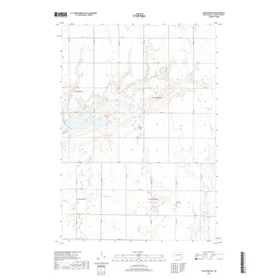 2017 Map of Lake Byron SE, 2017 Print