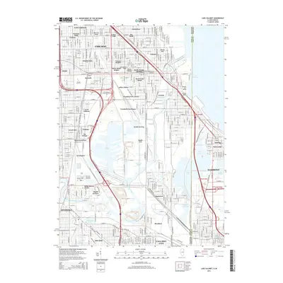 2015 Map of Lake Calumet, 2015 Print