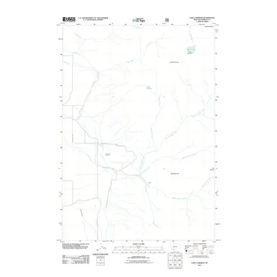 2011 Map of Lake Cameron, 2011 Print