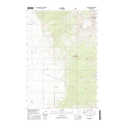 2017 Map of Lake Cameron, 2017 Print