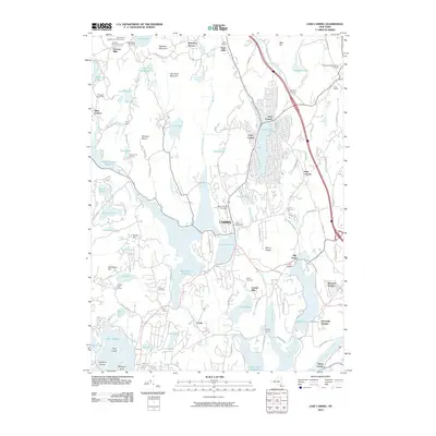 2010 Map of Lake Carmel, 2010 Print