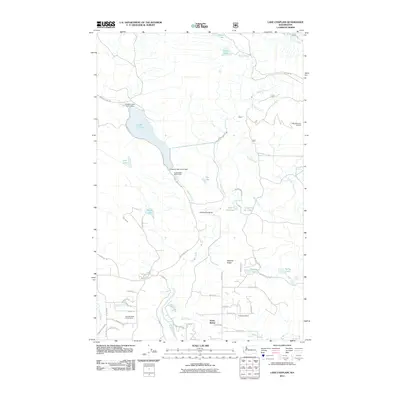 2011 Map of Lake Chaplain, 2011 Print