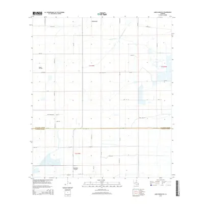 2015 Map of Lake Charles SE, 2015 Print