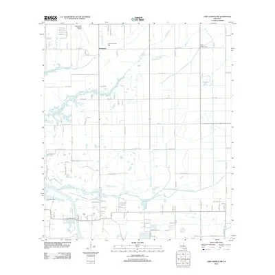 2012 Map of Lake Charles SW, 2012 Print