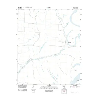 2011 Map of Lake Cheatham, 2011 Print