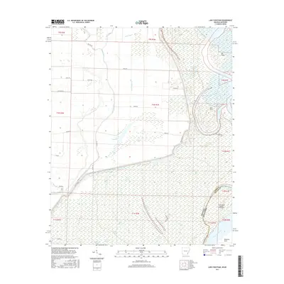 2017 Map of Lake Cheatham, 2017 Print