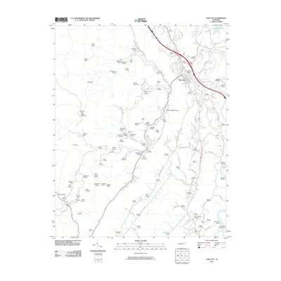 2010 Map of Lake City, 2010 Print