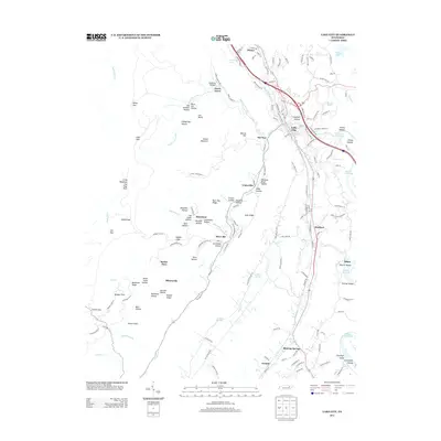 2013 Map of Lake City, 2013 Print
