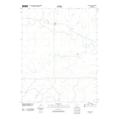 2009 Map of Lake City, 2009 Print