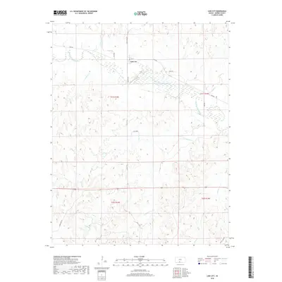 2018 Map of Lake City, 2018 Print