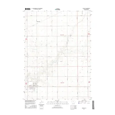 2015 Map of Lake City, 2015 Print