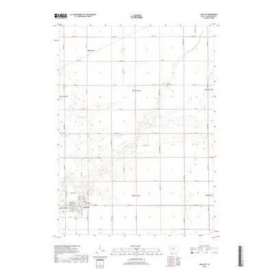 2018 Map of Lake City, 2018 Print