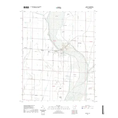 2020 Map of Lake City, 2020 Print
