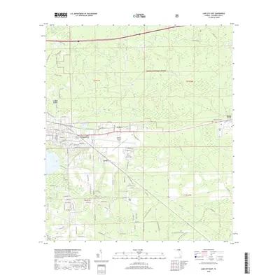 2018 Map of Lake City East, 2018 Print