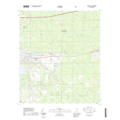 2021 Map of Lake City East, 2021 Print