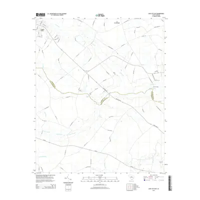 2014 Map of Lake City East, 2014 Print